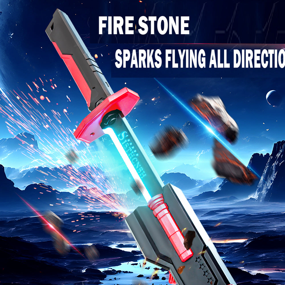 Cool LED Light-Up Sword Toy – Dazzling Spray Effect